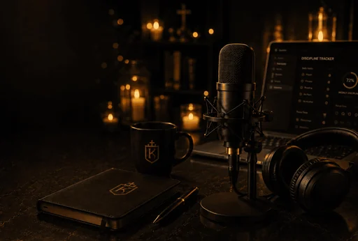 The Kingdom Standard podcast studio